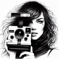 polaroid camera art digital image no. 15 by cam views
