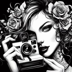 polaroid camera art digital image no. 16 by cam views