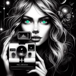 polaroid camera art digital image no. 17 by cam views
