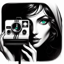 polaroid camera art digital image no. 18 by cam views
