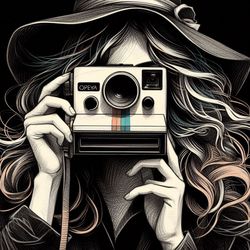 polaroid camera art digital image no. 24 by cam views