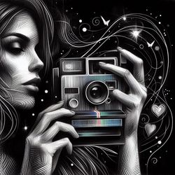 polaroid camera art digital image no. 26 by cam views