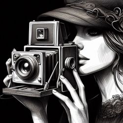 polaroid camera art digital image no. 36 by cam views