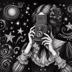 polaroid camera art digital image no. 38 by cam views