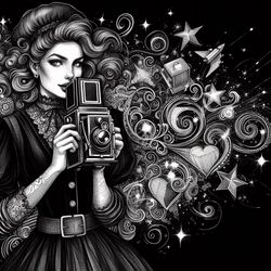 polaroid camera art digital image no. 39 by cam views