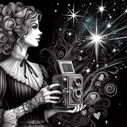 polaroid camera art digital image no. 40 by cam views