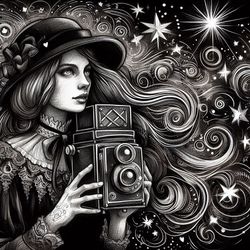 polaroid camera art digital image no. 41 by cam views