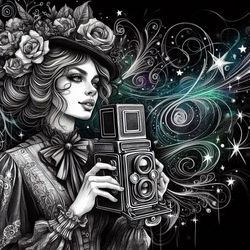 polaroid camera art digital image no. 42 by cam views