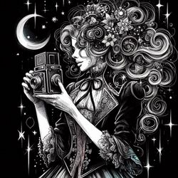 polaroid camera art digital image no. 44 by cam views