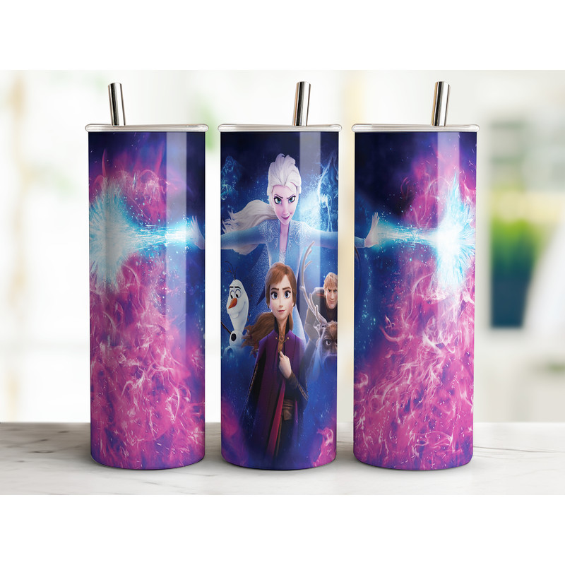 Disney Cartoon 20oz Tumbler Bundle 20 Oz Skinny Tumbler Wrap Png Sublimation Design Digital Instant Download 5