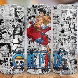 one piece 20 tumbler wrap , luffy tumbler wrap , luffy png tumbler template