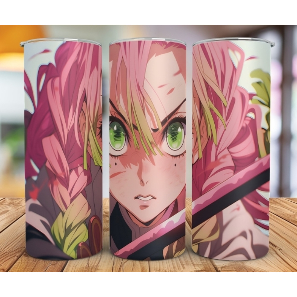 Demon Slayer 20oz Tumbler Wrap Designs Bundle Kimetsu No Yaiba Tumbler Wrap Png Design  Tanjiro Design Nezuko Tumbler 4