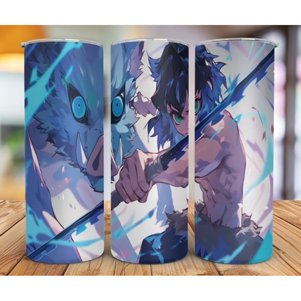 Demon Slayer 20oz Tumbler Wrap Designs Bundle Kimetsu No Yaiba Tumbler Wrap Png Design  Tanjiro Design Nezuko Tumbler 6