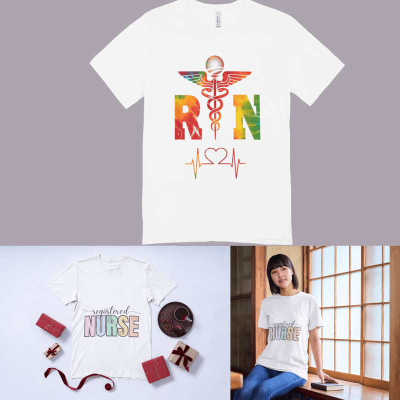 Neuro Nurse Halloween Ghost Spider Neuroscience Nursing Creative Sublimation PNG Download 1