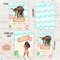 Moana Birthday Invitation Maui Invitation Moana Birthday Party Supplies CANVA Editable Template 1