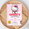 Hello Kitty Birthday Invitation Kawaii Cat Kitty Party Supplies CANVA Editable Template 2