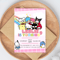 Hello Kitty Birthday Invitation Kitty Birthday Party Supplies Kawaii Hello Kitty And Friends Invita 2