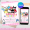 Hello Kitty Birthday Invitation Kitty Birthday Party Supplies Kawaii Hello Kitty And Friends Invita 0