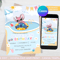 Stitch Pool Party Birthday Invitation Stitch Birthday Party Supplies POOL PARTY INVITATION CANVA Ed 0