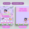 Aphmau Birthday Invitation Aphmau Birthday Party Supplies Aphmau DecoR CANVA Template 1