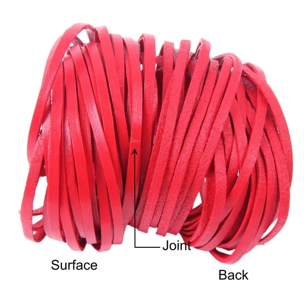 3mm colored lacquered cowhide rope, first layer cowhide vege | Inspire ...