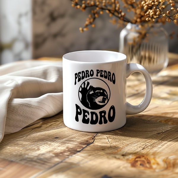 Pedro Pedro Raccoon svg funny raccoon design - Inspire Uplift