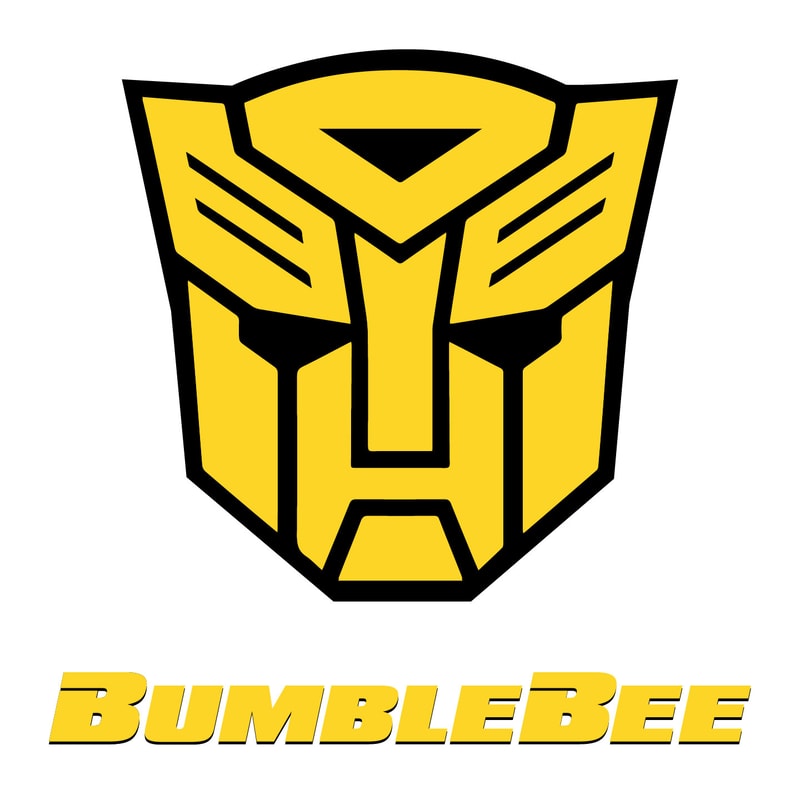 Bumblebee Face Logo SVG 2
