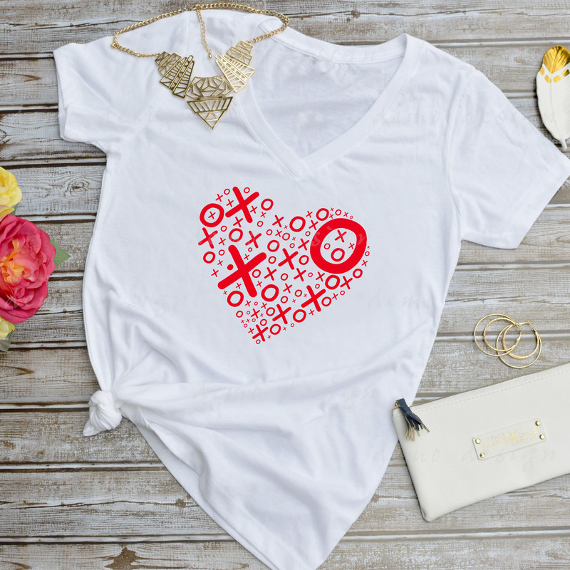 XOXO SVG  Hug And Kiss Design Symbol Of Love XOXO Heart SVG  Heart And XOXO A Sweet Valentines Gift 1