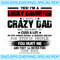 Im A Lucky Daughter I Have A Crazy Dad Png Svg Eps Pdf Dxf Digital Print Design 0