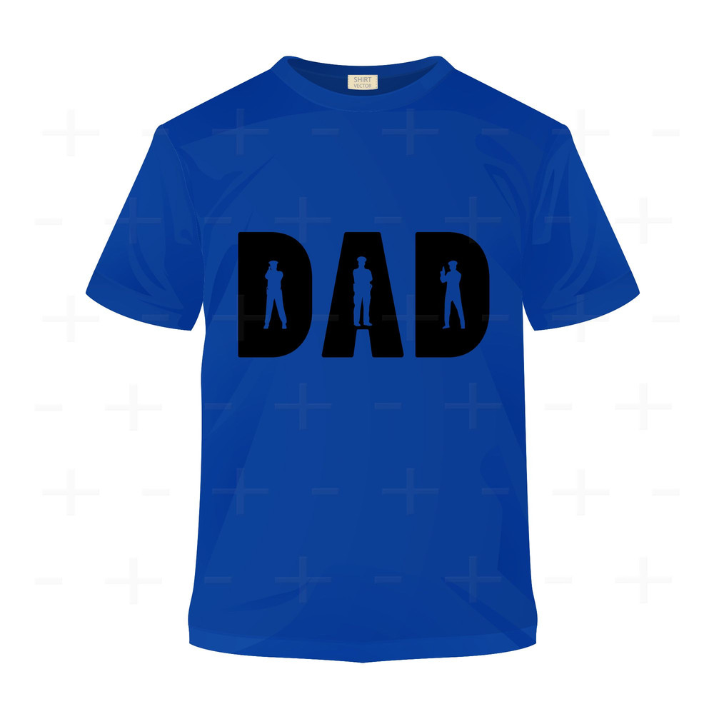Police Dad A Hero In Blue My Dad My Hero My Cop Proud Police Dad Dad Badge Of Honor 1