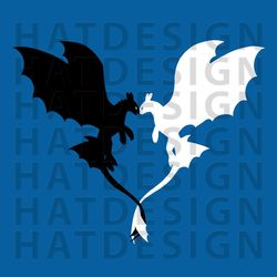 toothless and light fury svg toothless and light fury love