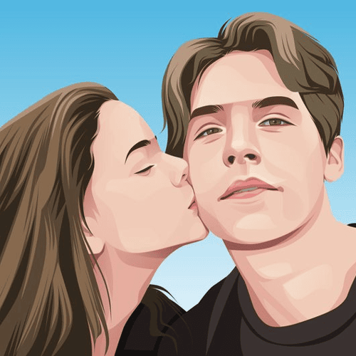 Couple and Family Art - Custom Digital Portraits