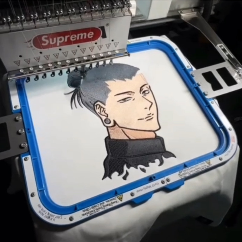 Suguru Geto Jujutsu Kaisen Embroidery Design 2