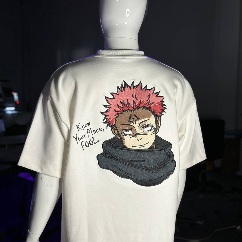 Ryomen Sukuna Jujutsu Kaisen Embroidery Design 2