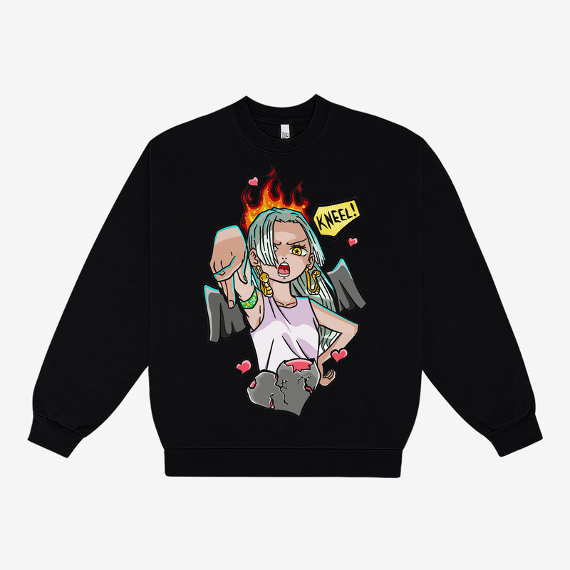 Seraphim Boa Hancock One Piece Embroidery Design 1