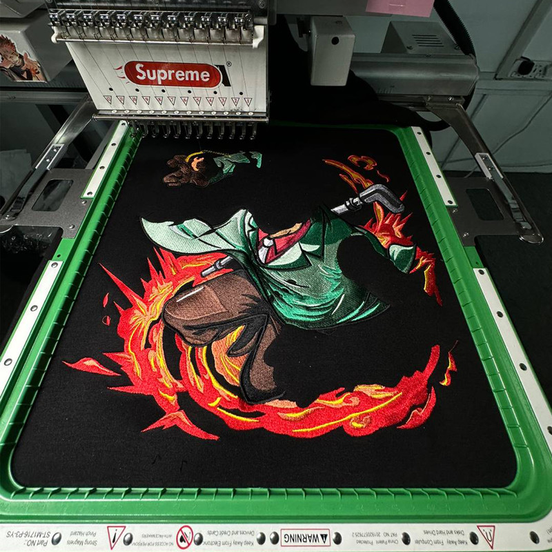 Sabu One Piece Embroidery Design 2