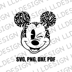 svg mickey , svg png dxt pdf , svg mouse ,for cricut silhouette instant download