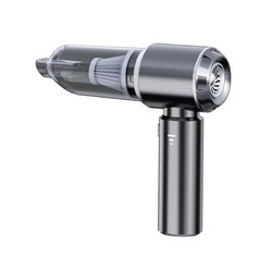 anymob vacuum cleaner with bag grey basic 4 filters mini handheld portable blower 2in1 home car appliance