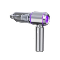 anymob vacuum cleaner with bag purple basic 4 filters mini handheld portable blower 2in1 home car appliance
