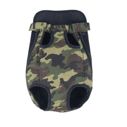 anywags pet carrie camouflage denim backpack for outdoor travel with front pocket for pets