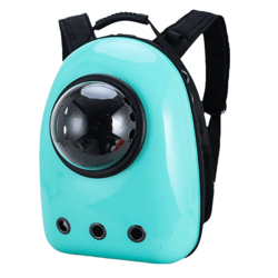 anywags pet carrier green noflag print breathable space capsule travel on the go bag for pet