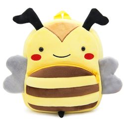 anykidz 3d yellow bee backpack cartoon designs toddler plush bag