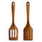 Anygleam Wood 2pcs Kitchen Spatula Food Kitchen Tableware 0