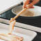 Anygleam Natural Wood 3pcs Wooden Tong Food Kitchen Tableware 3