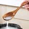 Anygleam Brown 2pcs Wooden Spoon Fork Ladle Kitchen Tableware 1