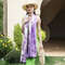 Anyyou 100 Mulberry Silk Lavender Long Scarf Luxury Brand 3