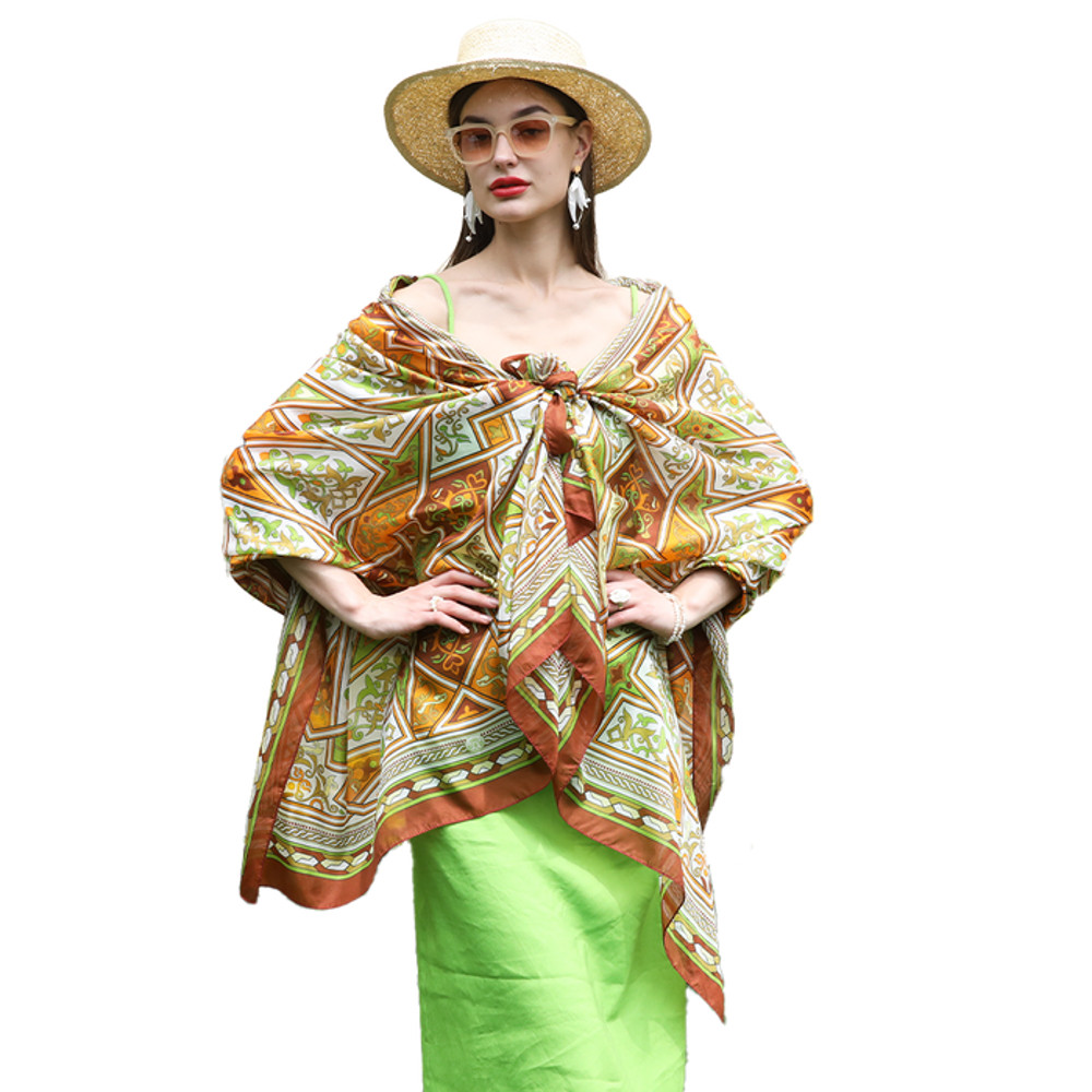 Anyyou 100 Mulberry Silk Coffe Long Scarf Luxury Brand Women 0