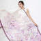Anyyou 100 Mulberry Silk Purple Long Scarf Luxury Brand Women 4