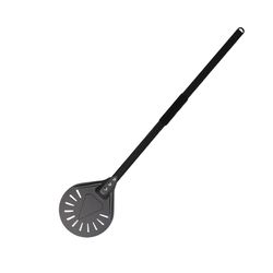 anygleam pizza shovel 100cm dark grey for perforated peel