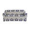 Anyhouz Sofa Cover Blue Christmas Reindeer Design Stretchable Slipcover 0